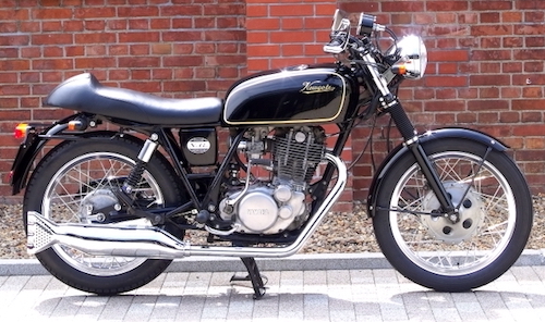 旧車風カスタムSRに似合うヘルメット 半ヘル