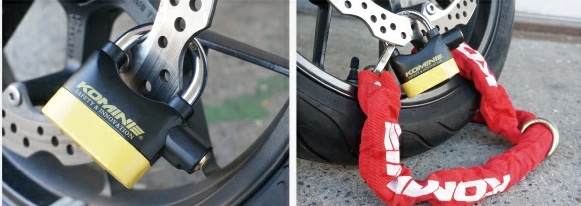 バイク盗難対策　手軽な最強品