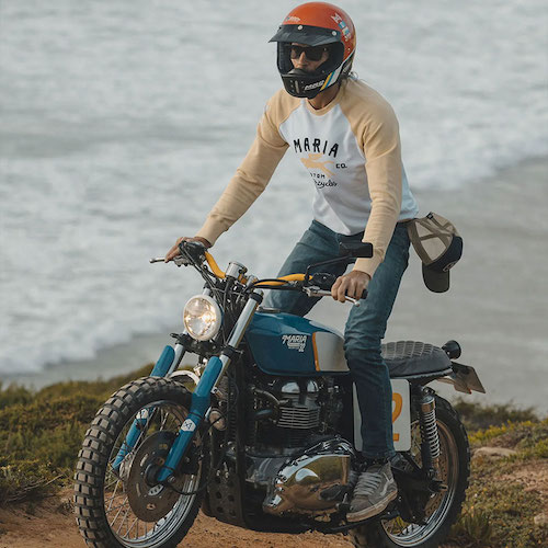 スクランブラーバイクのファッション　おすすめ
