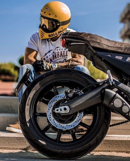 ビンテージオフロードヘルメットかっこいい