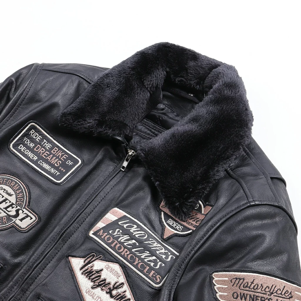 アメリカンバイク冬用ジャケット