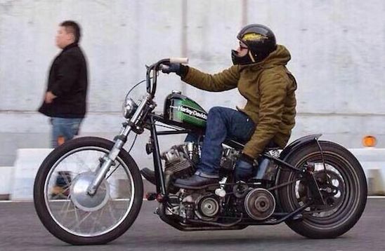 アメリカンバイクに似合う冬のジャケット