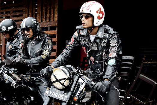 カフェレーサージャケット インナー