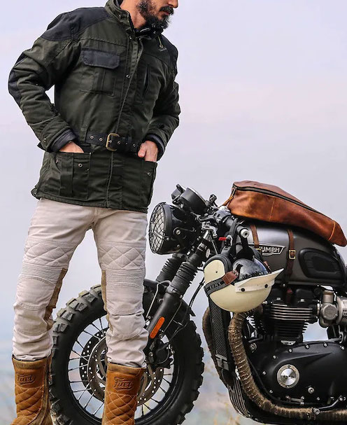 ワックスコットンバイクジャケットどうなの？