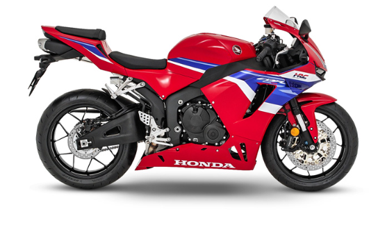 HONDA CBR 赤い車体に似合うヘルメット